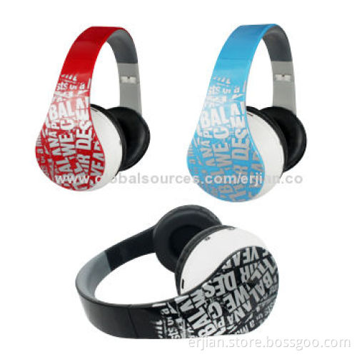 New Launched Bluetooth Handsfree Kits with MP3/FM/Volume Control, OEM Colorful Printing Welcomed